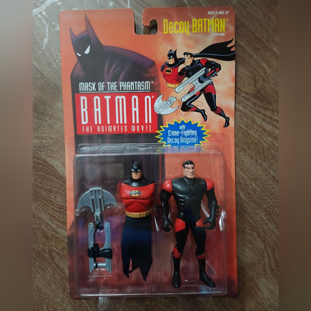 1993 Batman The Animated Series Mask Of The Phantasm Decoy Batman Kenner